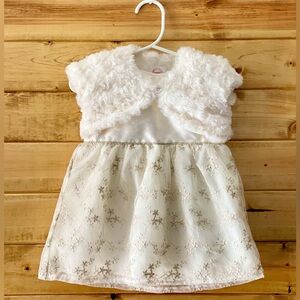 Wonder Nation Baby Dress 6-9m